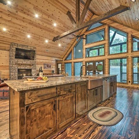 Broken Bow Cabin Deck With Hot Tub And Pool Table! Exteriör bild