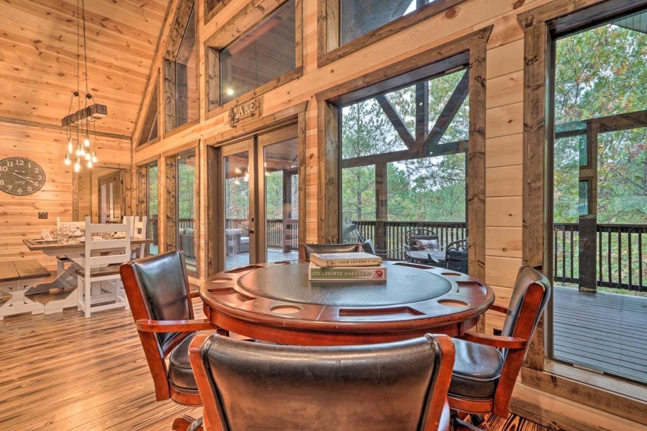 Broken Bow Cabin Deck With Hot Tub And Pool Table! Exteriör bild