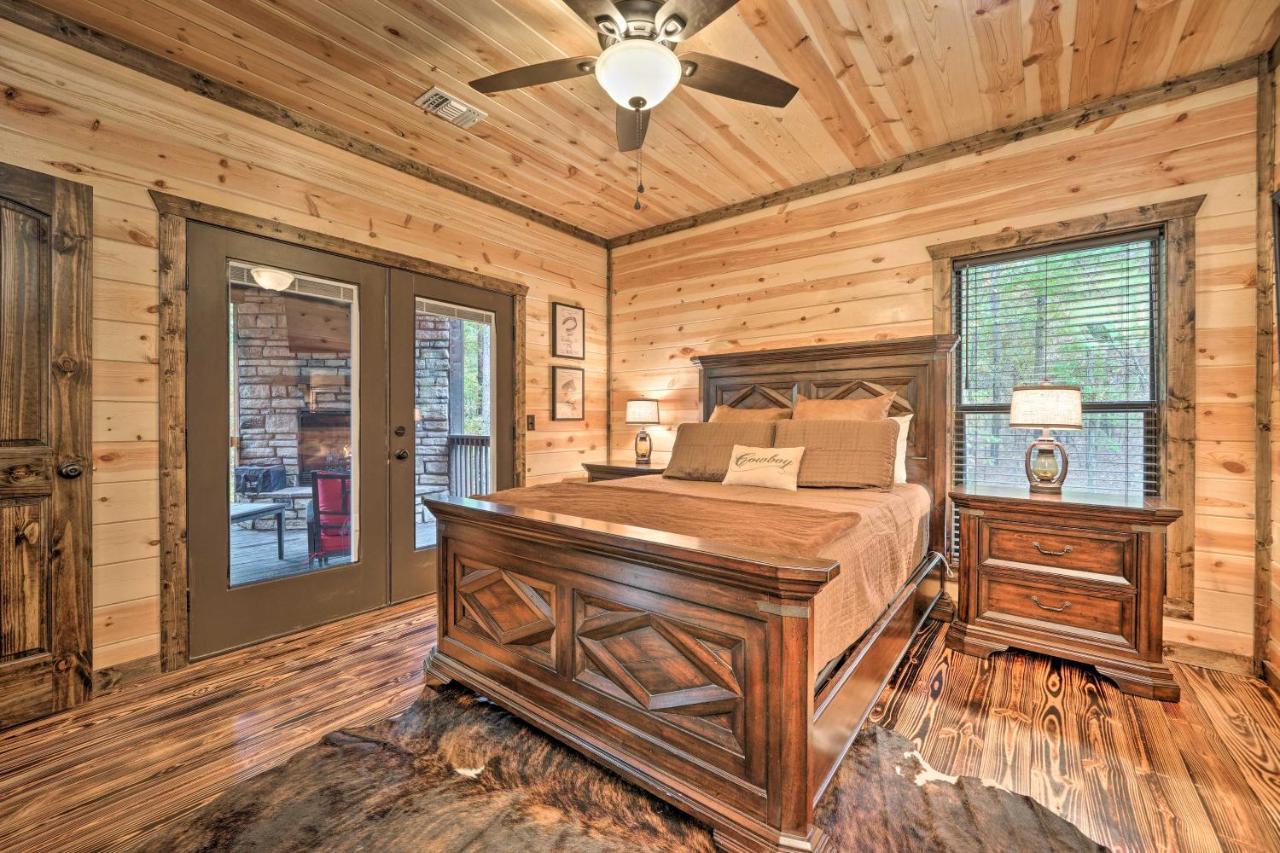 Broken Bow Cabin Deck With Hot Tub And Pool Table! Exteriör bild