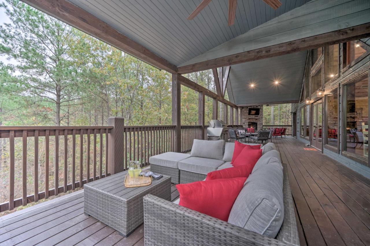 Broken Bow Cabin Deck With Hot Tub And Pool Table! Exteriör bild