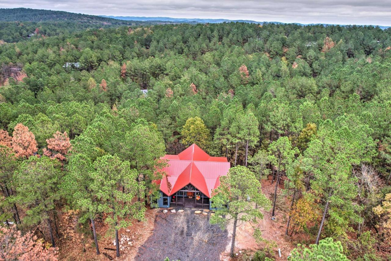 Broken Bow Cabin Deck With Hot Tub And Pool Table! Exteriör bild